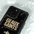 NFL New Orleans Saints Team Motto iPhone 14 Pro Max Waterproof Case