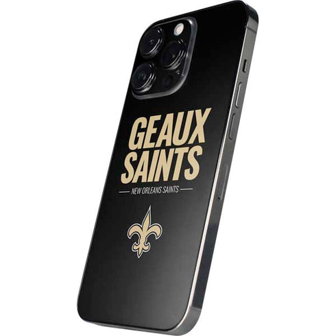 NFL New Orleans Saints Team Motto iPhone 14 Pro Skin