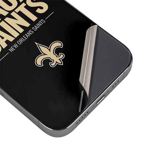 NFL New Orleans Saints Team Motto iPhone 14 Pro Skin