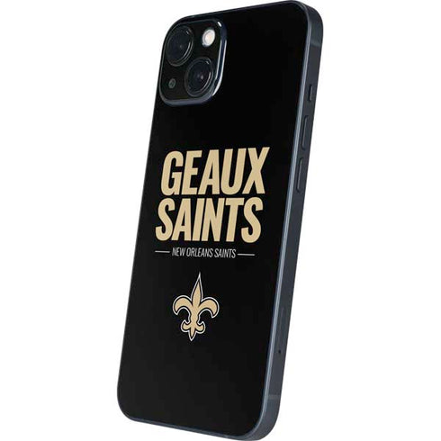 NFL New Orleans Saints Team Motto iPhone 14 Skin