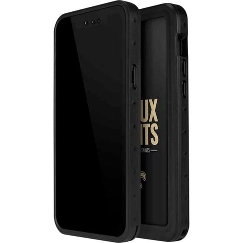 NFL New Orleans Saints Team Motto iPhone 15 Waterproof Case
