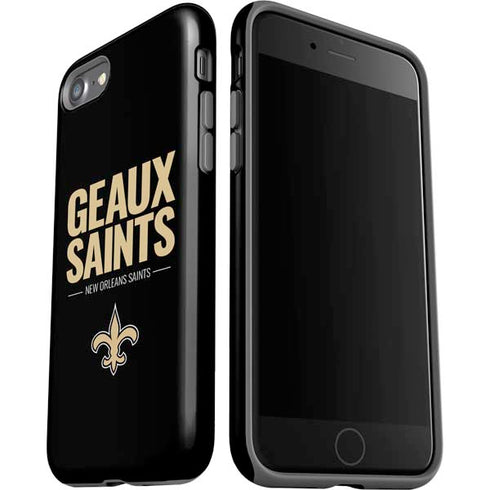 NFL New Orleans Saints Team Motto iPhone SE (2nd & 3rd Gen) Pro Case