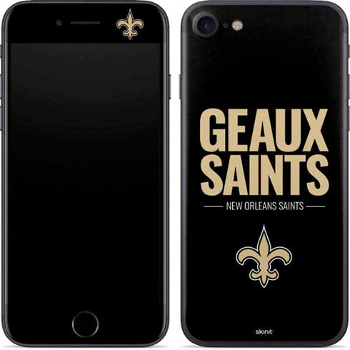 NFL New Orleans Saints Team Motto iPhone SE (2nd & 3rd Gen) Skin