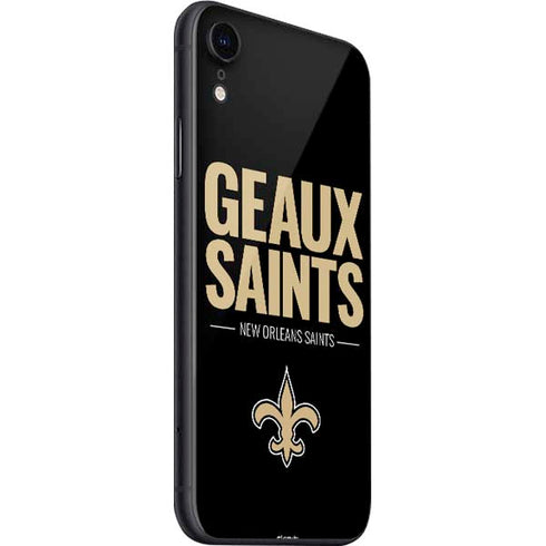 NFL New Orleans Saints Team Motto iPhone SE (2nd & 3rd Gen) Skin
