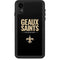 NFL New Orleans Saints Team Motto iPhone XR Waterproof Case