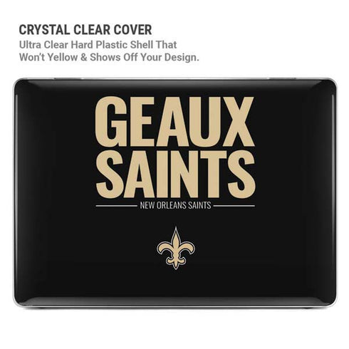 NFL New Orleans Saints Team Motto MacBook Air 15in (2023-2025) Case plus Skin