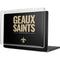 NFL New Orleans Saints Team Motto MacBook Pro 16in (2021-25) Case plus Skin