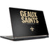 NFL New Orleans Saints Team Motto MSI GS65 Stealth Laptop Skin