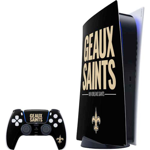 NFL New Orleans Saints Team Motto PS5 Digital Edition Bundle Skin
