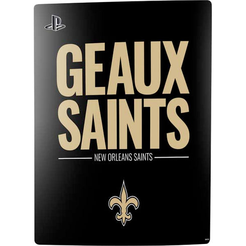 NFL New Orleans Saints Team Motto PS5 Digital Edition Bundle Skin