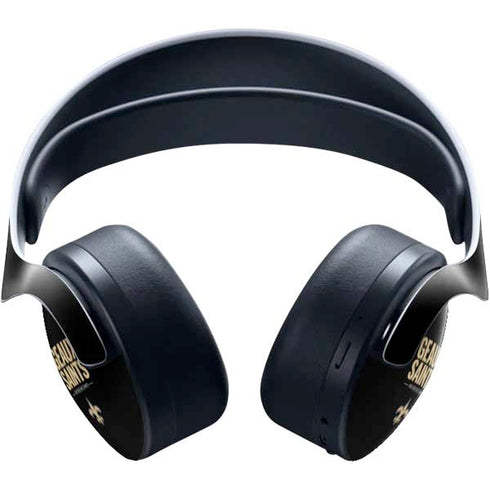 NFL New Orleans Saints Team Motto PULSE 3D Wireless Headset for PS5 Skin