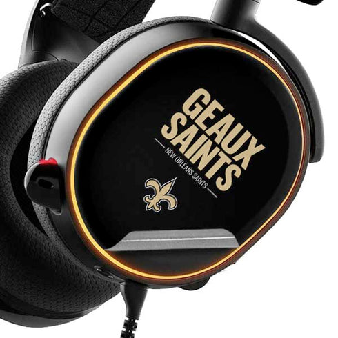 NFL New Orleans Saints Team Motto SteelSeries Arctis 3 Skin
