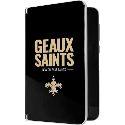 NFL New Orleans Saints Team Motto Surface Duo Skin