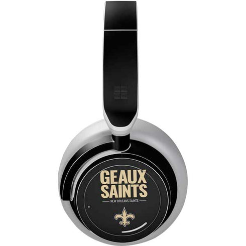 NFL New Orleans Saints Team Motto Surface Headphones Skin