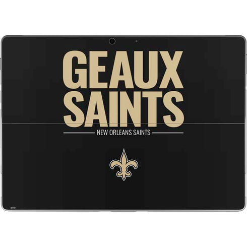 NFL New Orleans Saints Team Motto Surface Pro 9 Skin