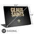 NFL New Orleans Saints Team Motto Universal Laptop 13in (10.6 x 7.6in) Skin