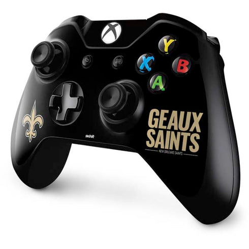 NFL New Orleans Saints Team Motto Xbox One Controller Skin