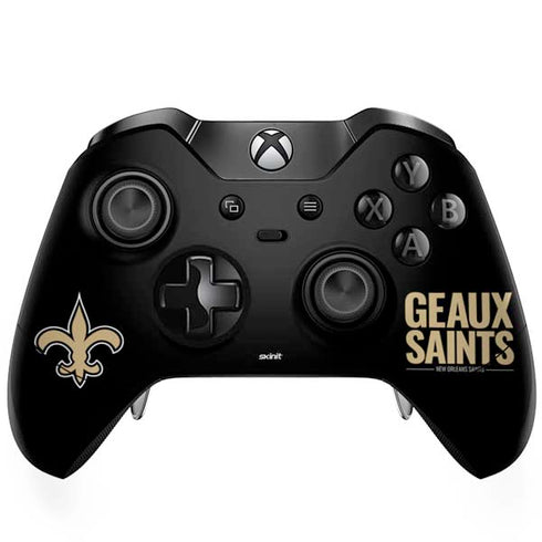 NFL New Orleans Saints Team Motto Xbox One Elite Controller Skin