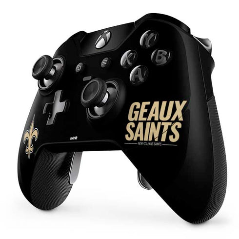 NFL New Orleans Saints Team Motto Xbox One Elite Controller Skin