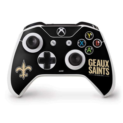 NFL New Orleans Saints Team Motto Xbox One S Controller Skin