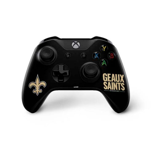 NFL New Orleans Saints Team Motto Xbox One X Controller Skin