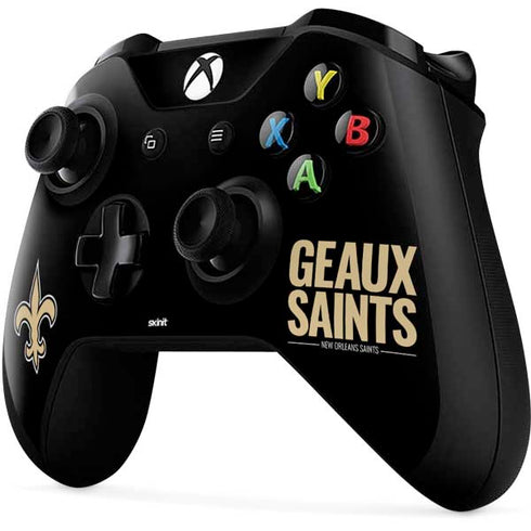 NFL New Orleans Saints Team Motto Xbox One X Controller Skin