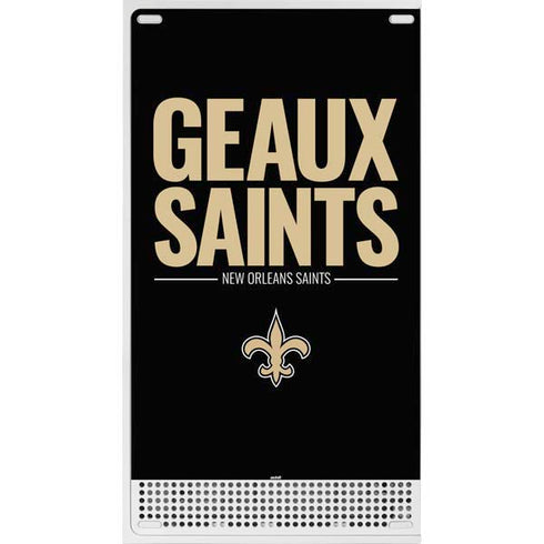 NFL New Orleans Saints Team Motto Xbox Series S Console Skin