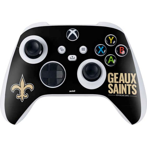 NFL New Orleans Saints Team Motto Xbox Series S Controller Skin