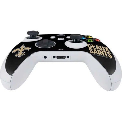 NFL New Orleans Saints Team Motto Xbox Series S Controller Skin