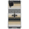 NFL New Orleans Saints Trailblazer Galaxy A12 Clear Case