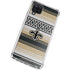 NFL New Orleans Saints Trailblazer Galaxy A12 Clear Case
