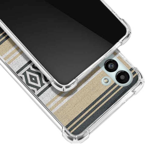 NFL New Orleans Saints Trailblazer Galaxy A13 5G Clear Case