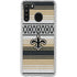 NFL New Orleans Saints Trailblazer Galaxy A21 Clear Case