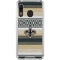 NFL New Orleans Saints Trailblazer Galaxy A30 Clear Case