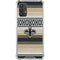 NFL New Orleans Saints Trailblazer Galaxy A32 5G Clear Case