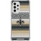NFL New Orleans Saints Trailblazer Galaxy A33 5G Clear Case