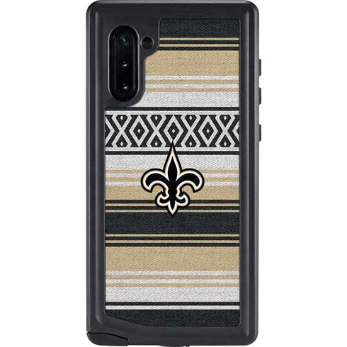 NFL New Orleans Saints Trailblazer Galaxy Note 10 Waterproof Case