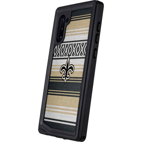 NFL New Orleans Saints Trailblazer Galaxy Note 10 Waterproof Case