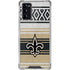 NFL New Orleans Saints Trailblazer Galaxy Note20 5G Clear Case