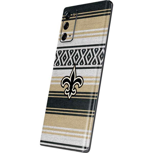 NFL New Orleans Saints Trailblazer Galaxy Note20 5G Skin