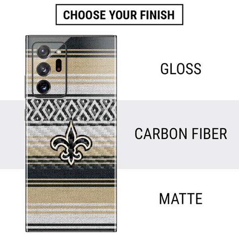 NFL New Orleans Saints Trailblazer Galaxy Note20 Ultra 5G Skin