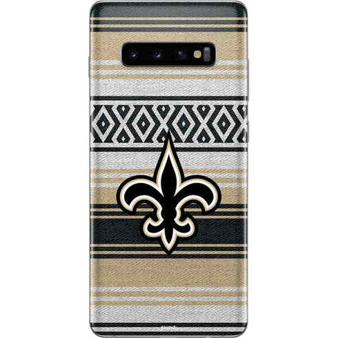 NFL New Orleans Saints Trailblazer Galaxy S10 Plus Skin