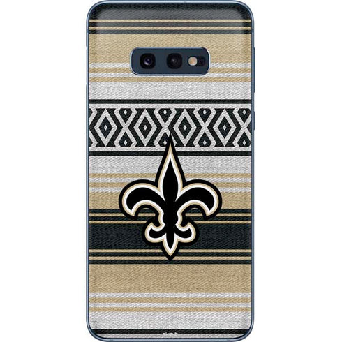 NFL New Orleans Saints Trailblazer Galaxy S10e Skin