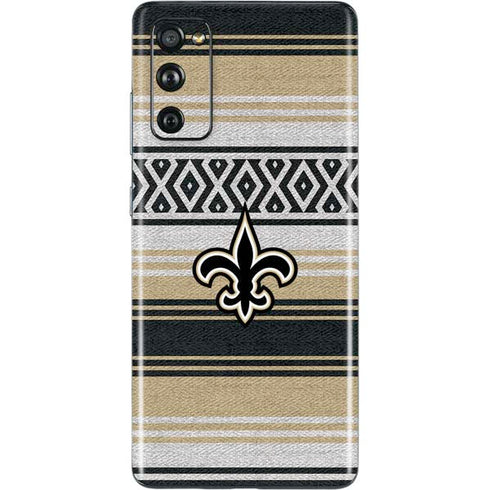 NFL New Orleans Saints Trailblazer Galaxy S20 Fan Edition Skin