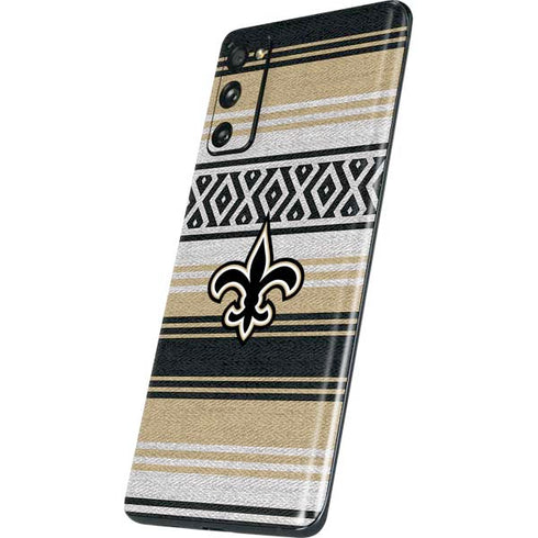 NFL New Orleans Saints Trailblazer Galaxy S20 Fan Edition Skin