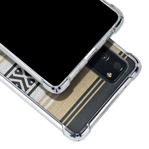 NFL New Orleans Saints Trailblazer Galaxy S20 FE Clear Case