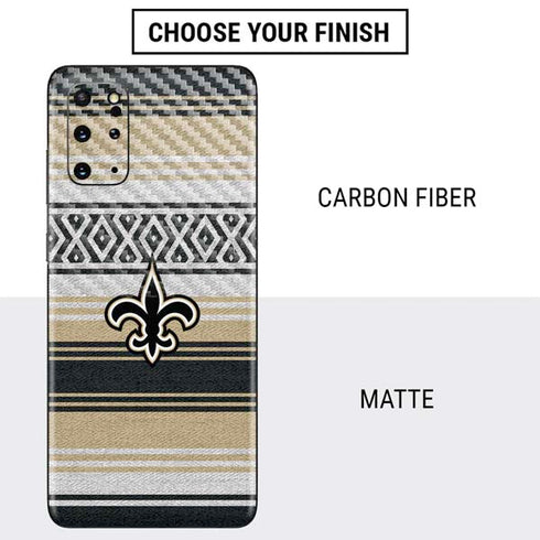 NFL New Orleans Saints Trailblazer Galaxy S20 Plus Skin