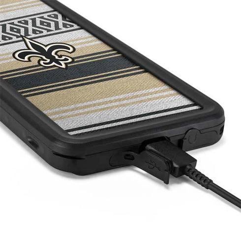 NFL New Orleans Saints Trailblazer Galaxy S20 Plus Waterproof Case