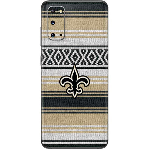 NFL New Orleans Saints Trailblazer Galaxy S20 Skin