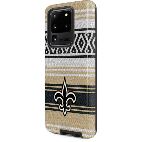 NFL New Orleans Saints Trailblazer Galaxy S20 Ultra 5G Pro Case